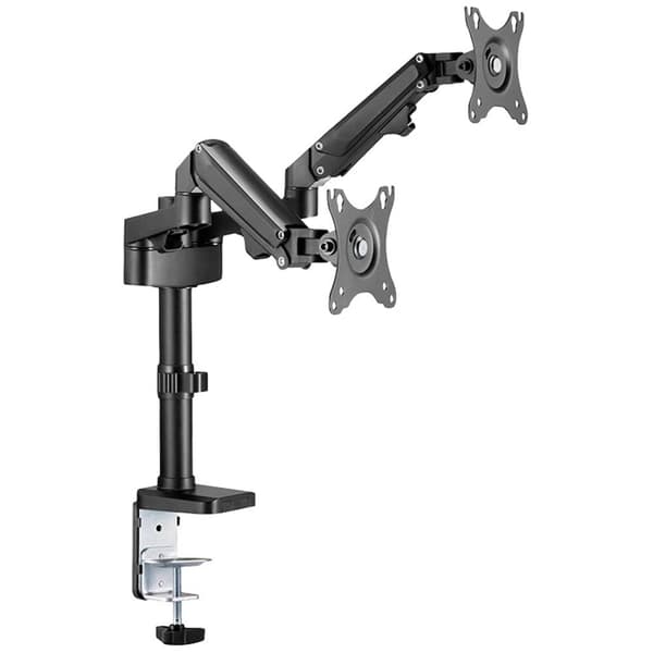 Neomounts DS70-750BL2 2x Monitor bordsfäste 43,2 cm (17) - 68,6 cm (27) Svart Tilt + Svängbar, Justerbar i höjd, Rote