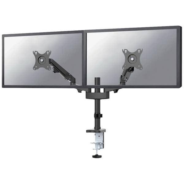 Neomounts DS70-750BL2 2x Monitor bordsfäste 43,2 cm (17) - 68,6 cm (27) Svart Tilt + Svängbar, Justerbar i höjd, Rote