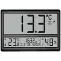 Miniatyrbild 1 av 4: TFA Dostmann 60.4523.01 DCF Väggklocka 360 mm x 235 mm x 28 mm Svart Stor display