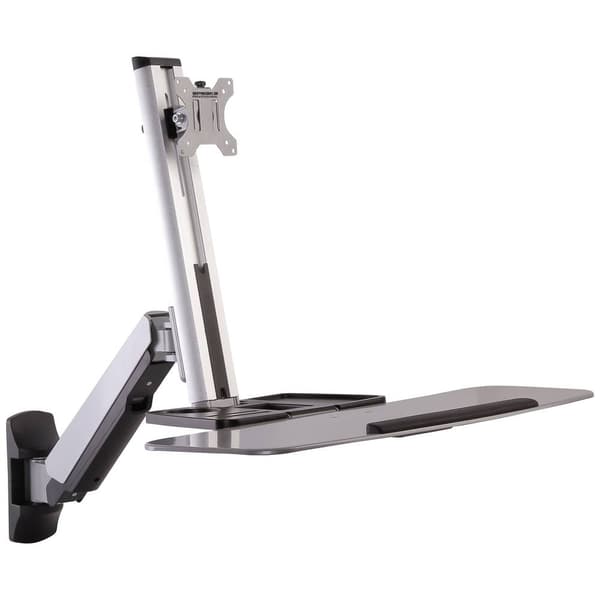 SpeaKa Professional SP-MM-705 1x Monitor-väggfäste 33,0 cm (13) - 81,3 cm (32) Silver Justerbar i höjd, Tiltbar, Svän
