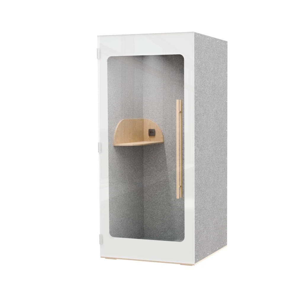 Telefonbås HIDE Single H220 x B100 x D96, Tyst Rum
