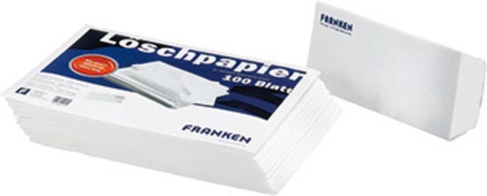 FRANKEN - Blotting Paper for Board Eraser Z1921 - 100 ark