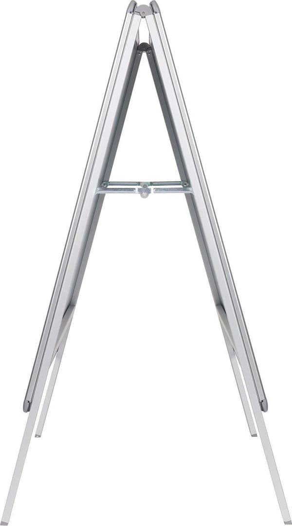 Nobo Sidewalk -kyltti alumiinia A1-muoto - Mainoskyltti - 650 x 1135 x 70 mm - Säänkestävä