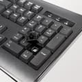 Miniatyrbild 5 av 6: Logilink tangentbord & mus combo set 2,4GHz, 1000DPI mus svart (ID0194)
