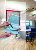 Miniatyrbillede 2 af 6: DURABLE DURAFRAME® A4 (rød) 10 styk - selvklæbende inforamme (488203)