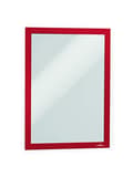 Miniatyrbillede 1 af 6: DURABLE DURAFRAME® A4 (rød) 10 styk - selvklæbende inforamme (488203)