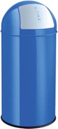 Pikkukuva 2 / 3: HELIT Metallinen roskakori saranoitu kansi - 50 litraa - Metalli - Ruostumaton teräs - dxh 360x745 mm