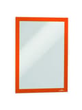 Pikkukuva 1 / 6: DURABLE DURAFRAME® A4 (oranssi) 10 kpl - itseliimautuva infokehys (488209)