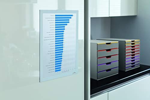 DURABLE DURAFRAME® A4 (vit) 10 delar - självhäftande inforam (488202)