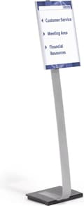 Miniatyrbild 1 av 6: Hållbar infostandard - Silver - Liggande och stående A3-format