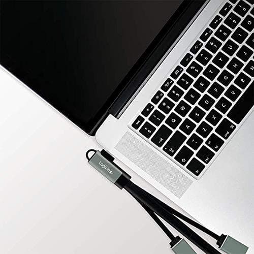 LogiLink USB-C 3-Port Hub - Hub - 1x SuperSpeed USB 3.0 + 2x USB 2.0 - Desktop