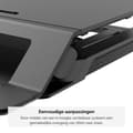Miniatyrbillede 2 af 7: Fellowes Lotus LT Black Sit-Stand Workstation