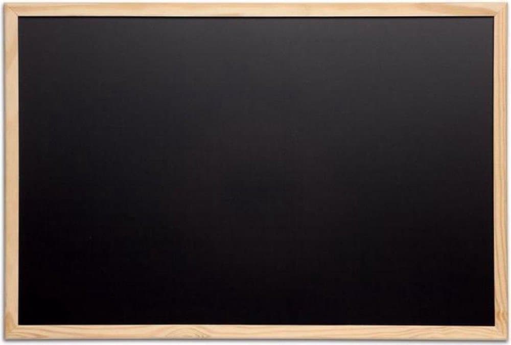 Maul svart tavla med träkant, 60 x 80cm