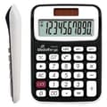 Miniatyrbillede 3 af 5: MediaRange lommeregner 10 stk. LC display sol/batteri sort/hvid (MROS190)