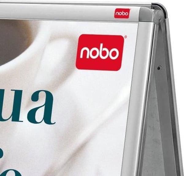 Nobo fortovsskilt i aluminium ft A2