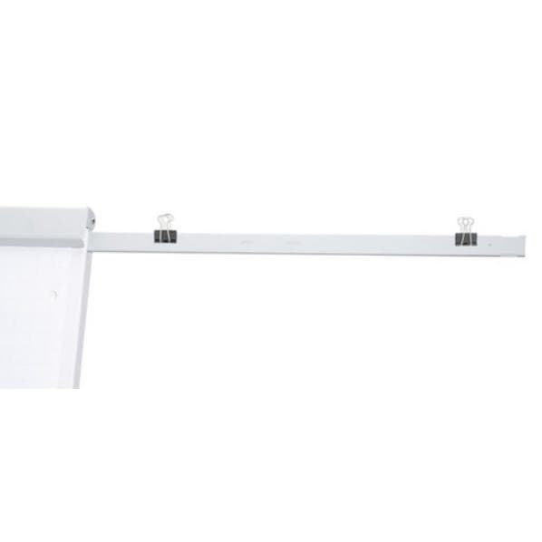 MAUL pappershållare för blädderblock funktionell, grå passande tillbehör för blädderblock funktionell / mobil - 1 st (63759-82)