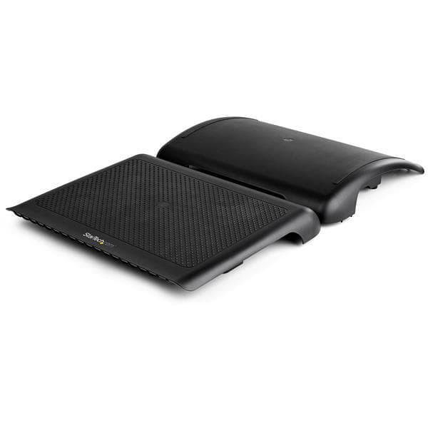 StarTech.com FTRST2 fodstøtte (ergonomisk, vuggende, vuggende, skridsikker overflade, kabelstyring)