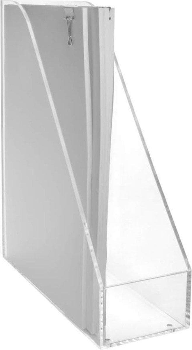 Maul Akryl tidningskassett transparent