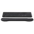 Miniatyrbillede 6 af 7: StarTech.com WRSTRST tastatur håndledsstøtte (ergonomisk, gel, skridsikker, sidde/stå arbejdsstation kompatibel) Sort - Tastatur håndledsstøtte - sort