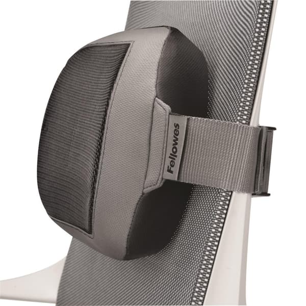 Fellowes Lumbar Pillow I-Spire, harmaa mukavaan selkätukeen, vaahtomuovityyny (9311602)