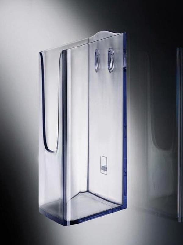 brochureholder Sigel vægmonteret A5 transparent akryl 1 rum SI-LH116