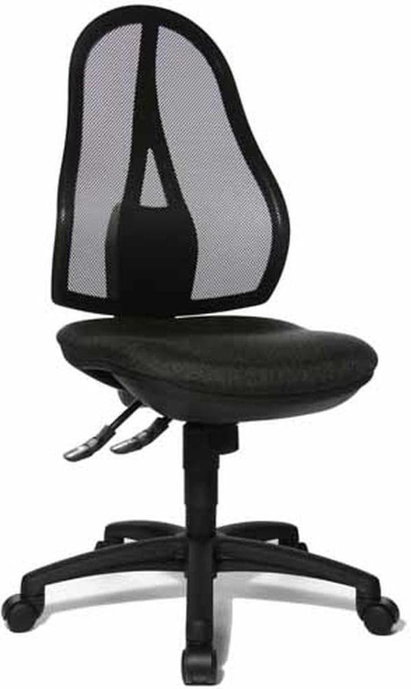 Kontorstol - Stof - Antracit - Ergonomisk