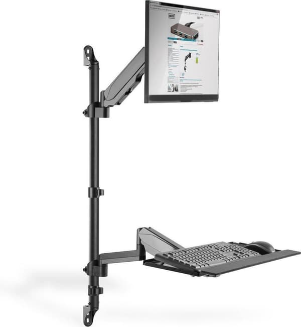 Digitus DA-90372 platt bordsfäste 81,3 cm (32") Svart