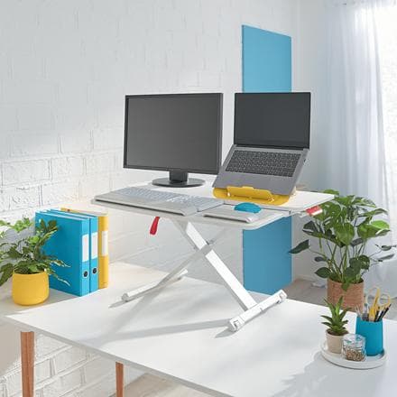 Leitz 65320085 stående skrivebord Grå