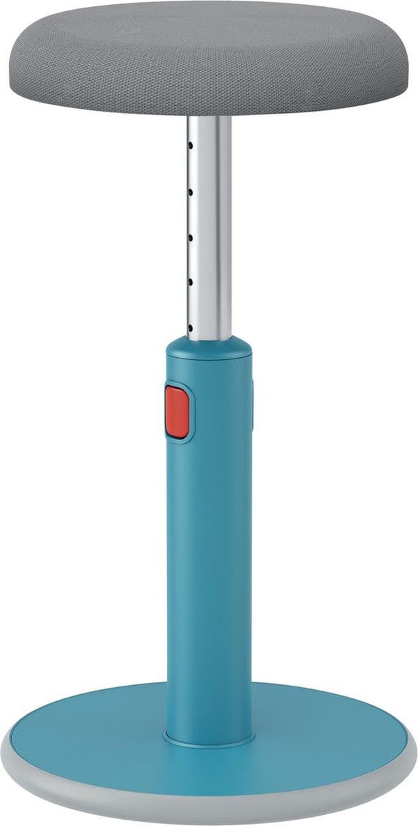 LEITZ seisomajakkara Ergo Cozy Active, sininen korkeussäädettävä 45 - 79 cm punaisella vapautuspainikkeella, - 1 kpl (6518-00-61)