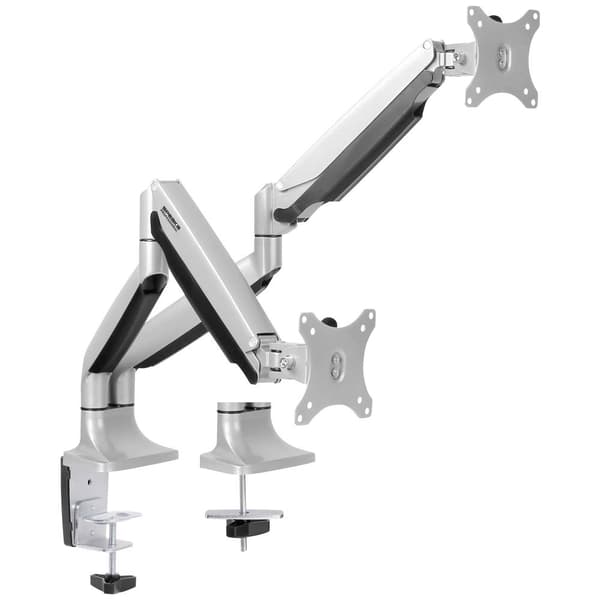 SpeaKa Professional SP-MM-930 2x Monitorfäste 33,0 cm (13) - 81,3 cm (32) Gastryckteknik, Vridbar, Lutning