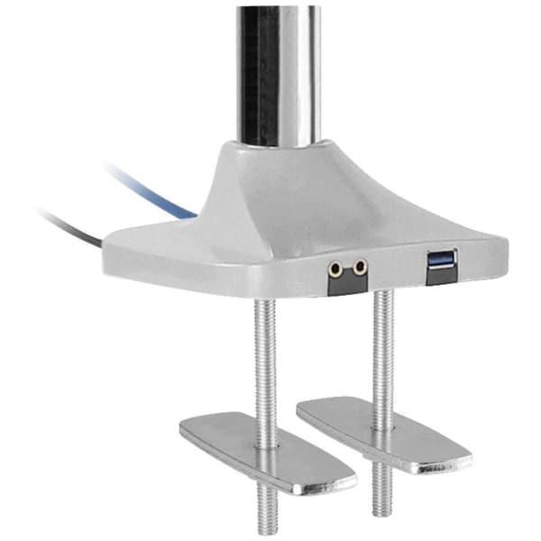 SpeaKa Professional SP-MM-940 3x Monitorfäste 33,0 cm (13) - 81,3 cm (32) Gastryckteknik, Inbyggda USB-/ljudanslutnin