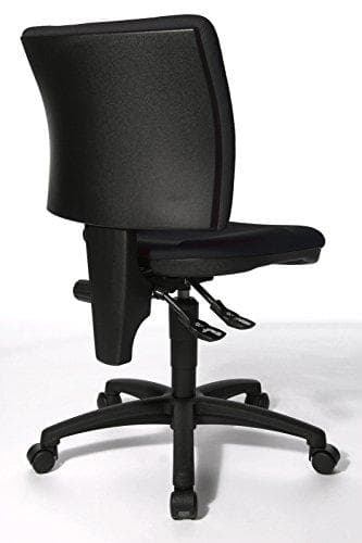 Topstar kontorsstol "U 127,00 cm (50"), svart mått: (B)460 x (D)450 x (H)420 - 550 mm, ryggstödshöjd: 400 mm (8070-BC0)