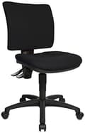 Miniatyrbild 1 av 6: Topstar kontorsstol "U 127,00 cm (50"), svart mått: (B)460 x (D)450 x (H)420 - 550 mm, ryggstödshöjd: 400 mm (8070-BC0)
