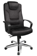 Miniatyrbillede 1 af 5: Topstar direktionsstol "Comfort Point 50 Microfibre", krom ryglæn / sæde lavet af slidstærkt mikrofiber, med lændestøtte - 1 stk (7819 TA3)