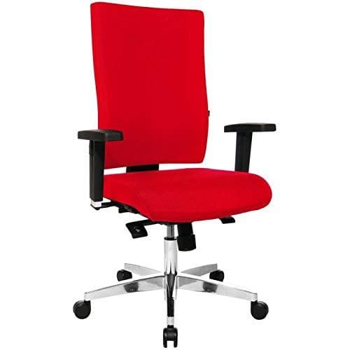 Topstar kontorsstol "Lightstar 50,80cm (20"), tygöverdrag: svart inkl. höjdjusterbara armstöd "G3", ergonomiska (LS29WG G20)