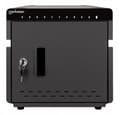 Miniatyrbillede 3 af 6: MANHATTAN 10-ports ladeskab 180 W 10 USB-C PD-porte, rummelige rum til mobiltelefoner og tablets, 180 W i alt, op til 3 A/18 W pr. port, låsbar, overs