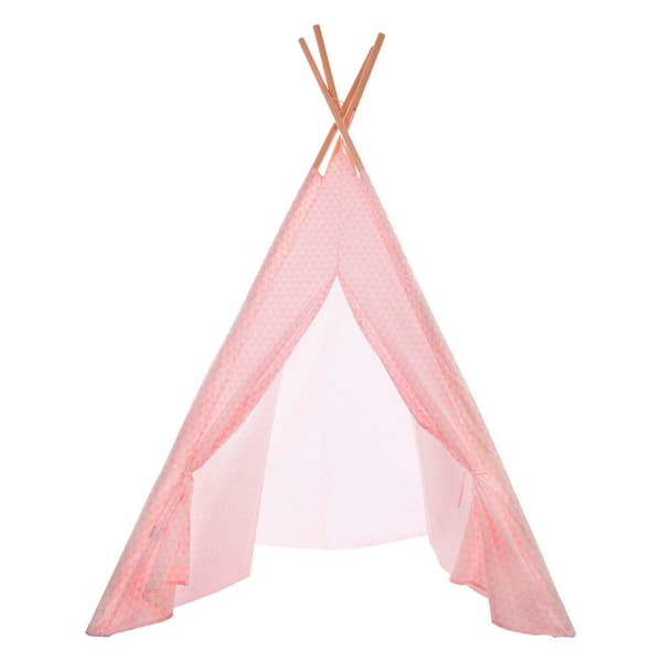 Atmosphera Med Opbevaringsdæksel Tipi 160x120 Cm Rosa