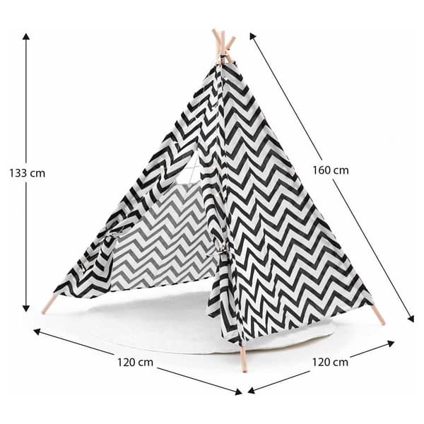 Robin Cool Tipi Telt Montessori Method Koda Flerfarvet 3 Years