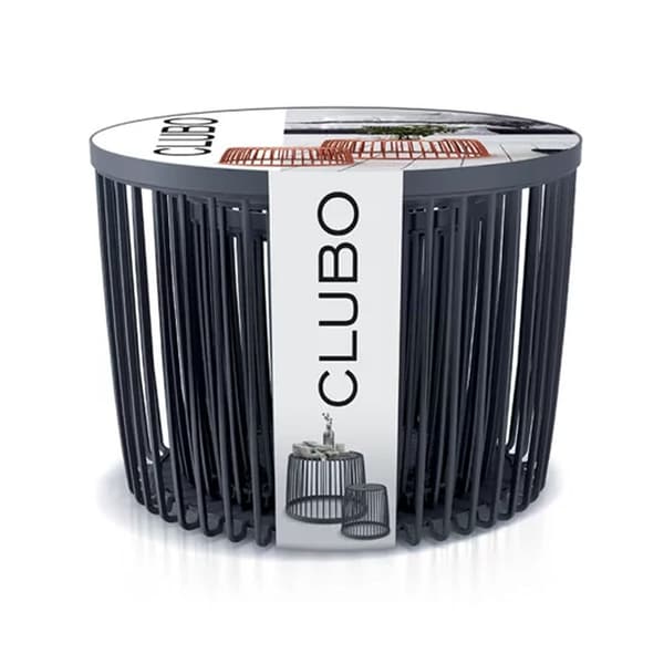 Prosperplast Korg I Rostfritt Stål Clubo Collection 59x59x45.5 Cm 4 Enheter Silver