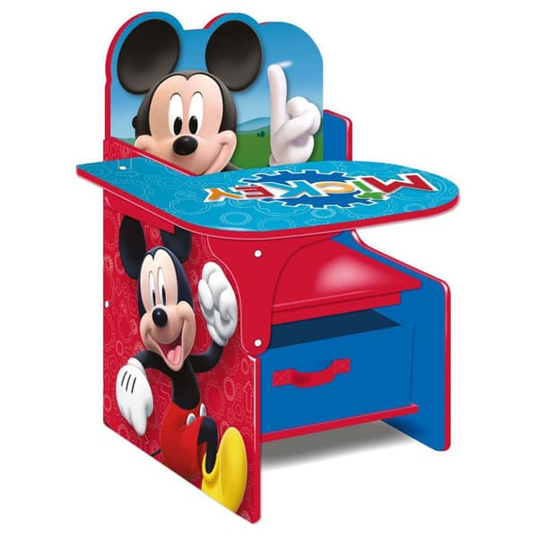 Disney Säilytyspöytä Tuoli Mickey Punainen