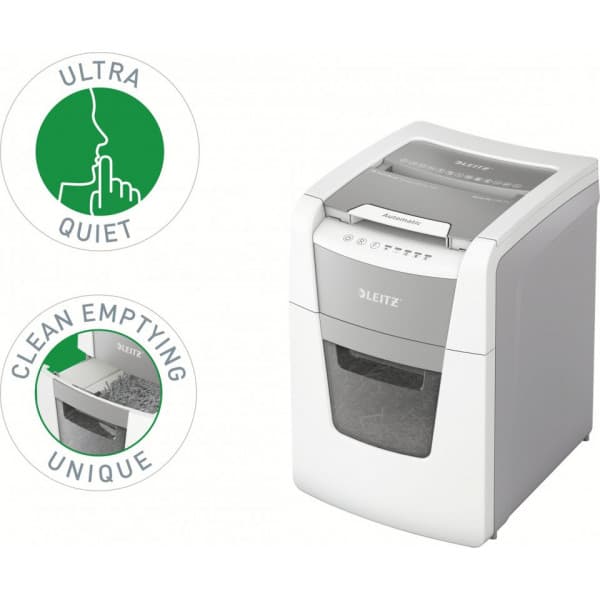 Leitz IQ Small Office 100 -automaattinen paperisilppuri, P4