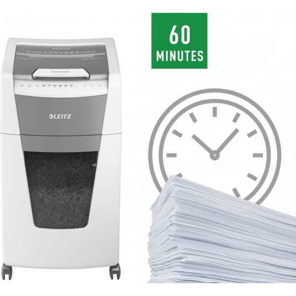 Leitz IQ Office 300 -automaattinen paperisilppuri, P4