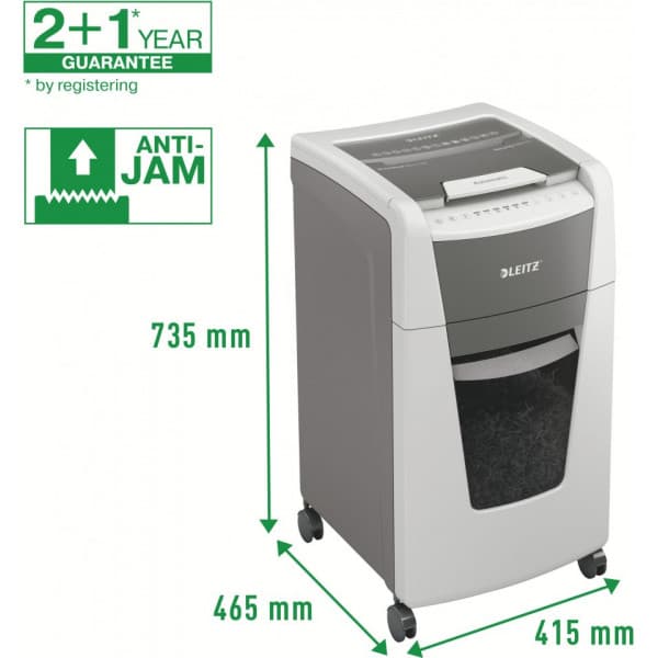Leitz IQ Office 300 -automaattinen paperisilppuri, P4
