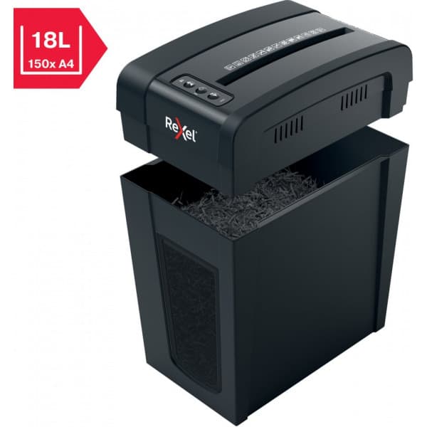 Rexel Secure MC4 - pappersstrimlare, P5