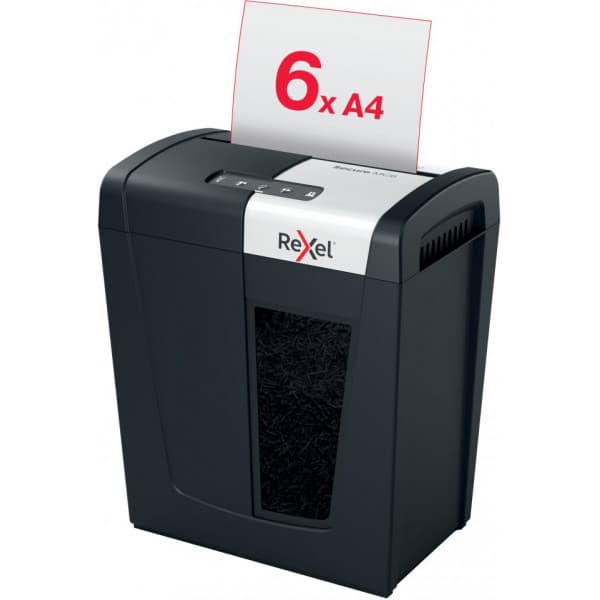 Rexel Secure MC6 -paperisilppuri, P5