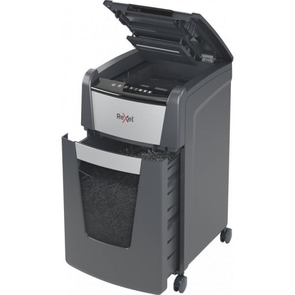 Rexel Optimum 225X automatisk papirkværn, P4