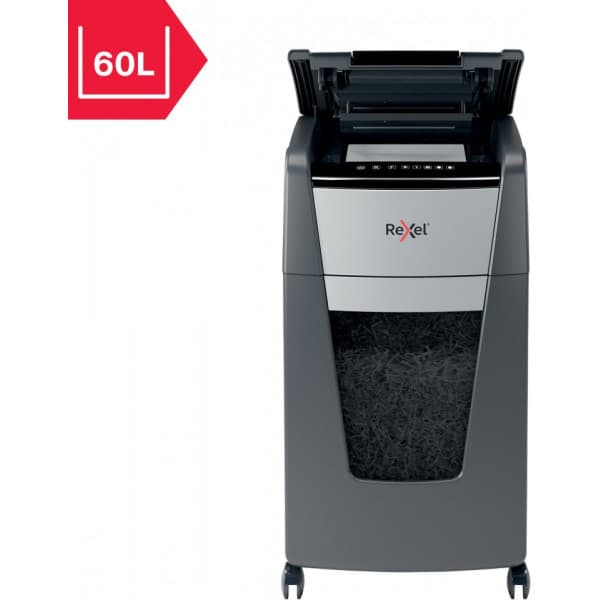 Rexel Optimum 225X automatisk papirkværn, P4
