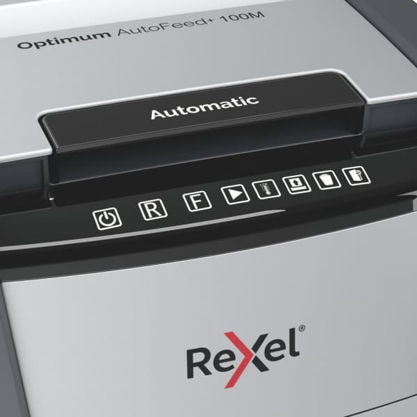 Rexel Optimum 100M automaattinen -paperisilppuri, P5