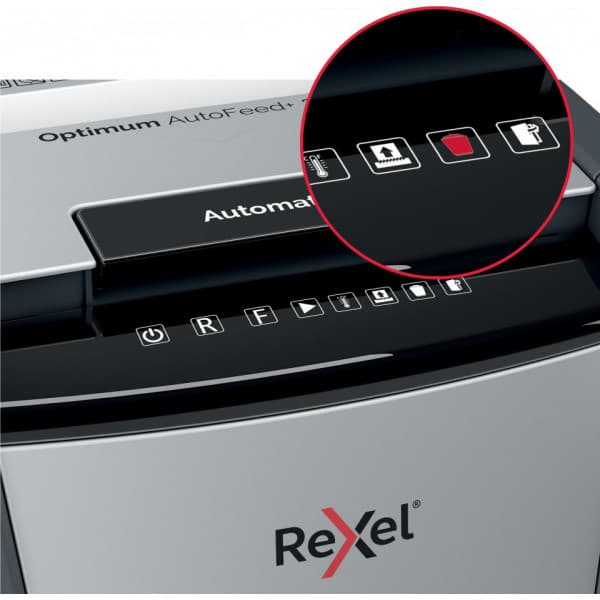 Rexel Optimum 45X automaattinen -paperisilppuri, P4