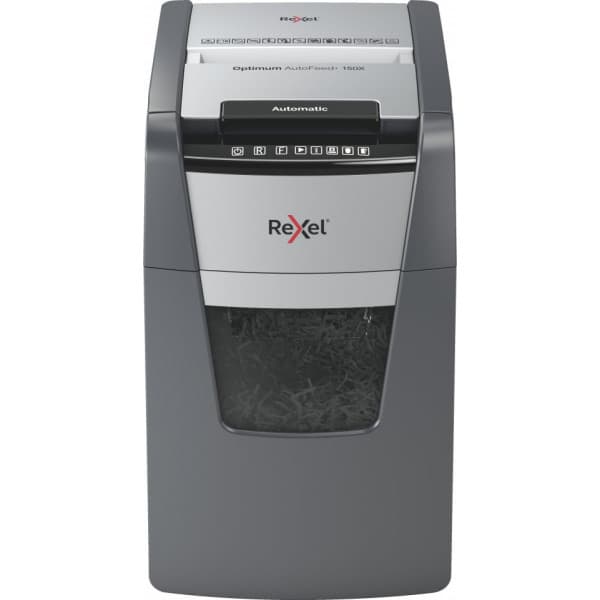 Rexel Optimum 150X automaattinen -paperisilppuri, P4